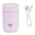 thumbnail image 1 of Humidificador de Aire portátil USB Ticfox 220ml purificación color Morado, 1 of 11
