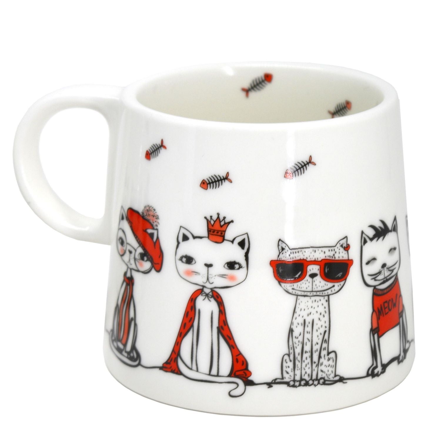 PAWZ Set Of 2 Cat Mugs