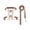 Beige, variant on Cat Harness Adjustable No Pull and Leash Set, Soft Breathable Escape Proof Walking Harness for Small Medium Cats