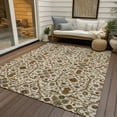 thumbnail image 6 of Addison Rugs Chantille Indoor/Outdoor Transitional Geometric, Abstract Ivory Washable Rectangle Rug, 9' x 12', 6 of 6