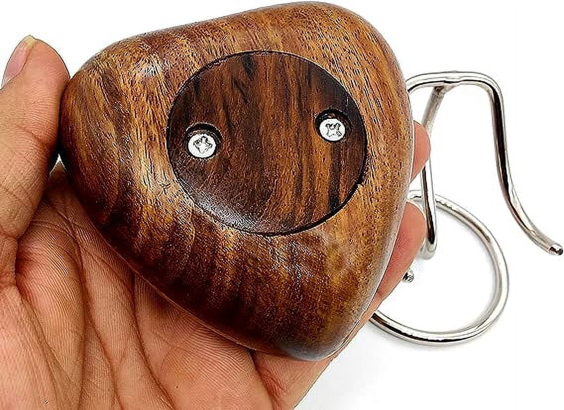 Tree Of Life Wooden Heart Urn Keepsake Cremation Urn for Human pet Ashes Handcrafted Urn Heart Shaped - Perfect for Adults & Infants comes with Brass Stand