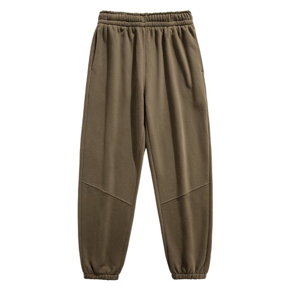 Vedolay Big and Tall Pants Lightweight Classic Loose-Fit Comfy Daily Wear Brown,2XL