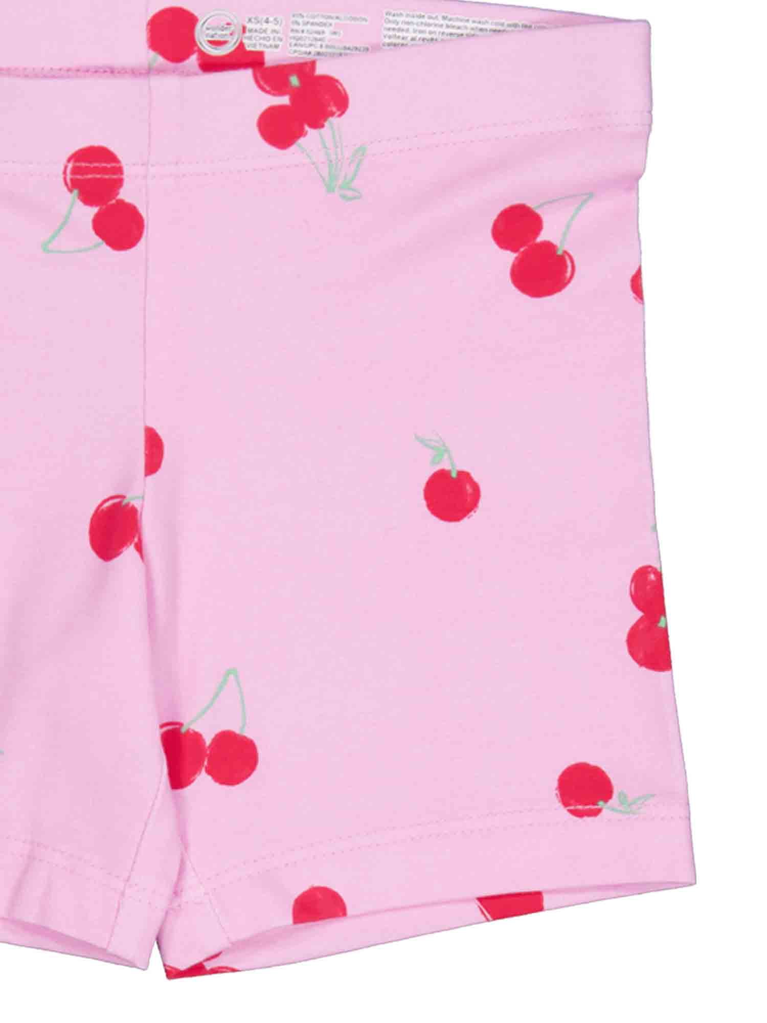 Wonder Nation Girls Bike Short, 2-Pack, Sizes 4-18 & Plus