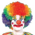 thumbnail image 4 of 5 Pack Clown Costume Set Clown Wig Nose Vest For Cheer Cosplay Parties Carnivals Dress Up, 4 of 5