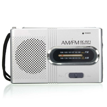 BC-R21 Portable Radio Receiver Mini Radio AM-FM Receiver Outdoor Speaker World Radio