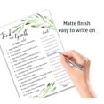 thumbnail image 7 of GREENERY — FIND THE GUEST Baby Shower Game — Pack of 25 — Gender Neutral Baby Shower Game, Succulents Green Olive Branch Icebreaker Baby Shower Party Game, Guess Who Came to the party Game G320-FTG, 7 of 7