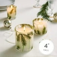 thumbnail image 4 of Frasier Fir Reed Silver Glass Candle 8.5 oz, 4 of 6