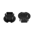 thumbnail image 4 of 2pcs H3 LED Headlight Adapter Base Bulb Sockets Retainer Holder Universal for Car Auto Black, 4 of 6