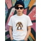 thumbnail image 2 of Boys Halloween Pumpkin Robot Graphic T-Shirt, Black Cotton Casual Halloween Shirts With Robot and Pumpkin, Girls/Boys Fall Clothes, Round Neck Short Sleeve T-Shirt, 2 of 7