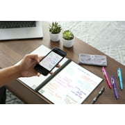 Rocketbook Core Smart Reusable Notebook, Dot-Grid, 32 Pages, 8.5 x 11, Blue