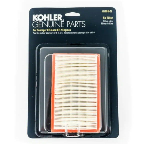 KOHLER 14 083 01-S1 Engine Air Filter Kit For Courage XT Series Engines