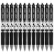 thumbnail image 1 of DELI 33388 12Pcs 0.5mm Press Retractable Gel Pen Office School Supplies, 1 of 5