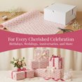 thumbnail image 4 of Unique Bargains Gift Wrapping Paper Sheets for All Occasions Pink Butterfly 27.6"x 19.7", 4 of 5