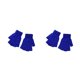 thumbnail image 2 of Sonducket 1 par de guantes de punto con medio dedo, manoplas elásticas sin dedos, portátiles para invierno, motocicleta, ciclismo de carretera, Azul oscuro 2Conjunto, 2 of 6