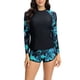 thumbnail image 4 of Traje de baño de dos piezas para mujer Bouanq 2024, tankini, traje de baño de manga larga con protección UV, pantalones cortos para niño, camiseta de baño, 4 of 7