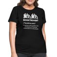 Booktrovert Definition Book Introvert Women's TShirt