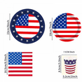 thumbnail image 3 of 2024 Independence Day Party Tableware Dinner Plate Tablecloth Paper Cup Party Decoration Suit-Youyoupin, 3 of 4