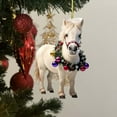 thumbnail image 4 of xaoyunyn Horse Christmas Ornament,Acrylic 2D Flat Christmas Tree Decorations,Outdoor Indoor Home Decor, 4 of 6