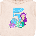 thumbnail image 3 of Inktastic Fifth Birthday Mermaid Toddler Hoodie, 3 of 4