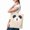 Black, variant on Cute Bear Panda Face Diy Easy Halloween Party Easy Costume Tote Bag