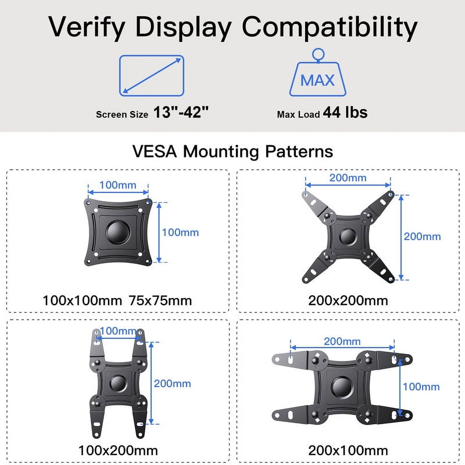 MountFTV Full Motion TV Wall Mount for 13-42 Inch TVs photo 8