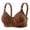 Coffee, variant on Cherry Bras for Women No Underwire Comfortable Supportive Wireless Push Up Bra Full Coverage Seamless Bralettes Lift Everyday Bras, 38B-44C