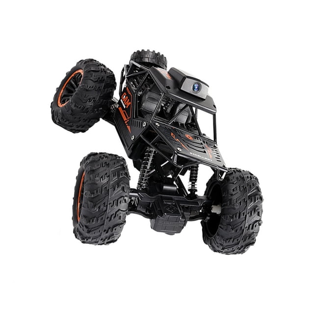 Injueey Coche de Control remoto de 2,4 Ghz, cámara WiFi RC, aleación, camión todoterreno, juguete de pasatiempo eléctrico de carreras rápidas de Accesorios para aéreos