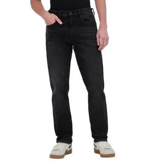 Lucky Brand Men’s Athletic Straight Fit 410 Stretch Jeans , Black 32 x 34