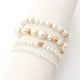 thumbnail image 5 of Conjunto de 4 pulseras de cuentas, perlas y corazón, accesorios de moda para mujer., 5 of 7