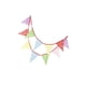 thumbnail image 5 of 2X 370cm Bandera de multicolor Flores Bandera triangular de cumpleaños BLESIY Bandera colgante, 5 of 7