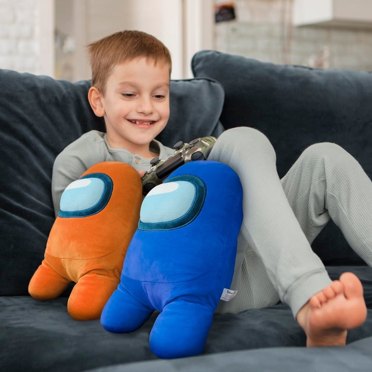 Among Us Peluche S3 30 Cm – Morbido Personaggio Del Gioco, Wave 2, Colore Rosso