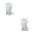 thumbnail image 3 of Yuarrent Molde de silicona para velas aromáticas, velas hechas a mano, cubo de cera, yeso, molde liso, artesanía de resina epoxi, decoración Type2 NO2, 3 of 6