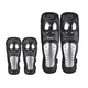 thumbnail image 1 of Juego Par De Rodilleras Y Coderas  Bloosom Motociclista Protección Metalica Negro, 1 of 4