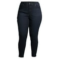 thumbnail image 4 of Terra & Sky Women's Plus Size Core Denim Skinny Jeans, Sizes 16W-28W, 4 of 7