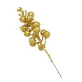 thumbnail image 1 of Bayas Artificiales Naiovety 20x con Purpurina para Manualidades DIY Color Dorado, 1 of 6