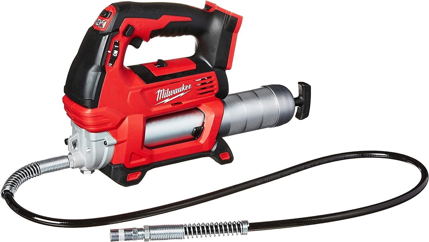 Milwaukee 2646-20 M18 Lithium-Ion Cordless Grease Gun, 2-Speed