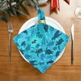 thumbnail image 2 of GZHJMY Sea Turtle Cloth Napkins Set of 4, Reusable Washable Polyester Dinner Napkins for Family, Restaurant, Wedding, Party Decor 20 x 20 Inch, 2 of 7