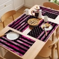 thumbnail image 5 of Camo American Flag Placemats Set of 2, Independence Day Non-Slip Place Mats Washable Table Mats for Kitchen Dining Table Decorations Indoor/Outdoor, 5 of 9