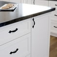 thumbnail image 5 of Franklin Brass P93000k-B Hammercraft 3-3/8" Center To Center Handle Cabinet Pull - Black, 5 of 5