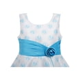 thumbnail image 4 of Girls Dress Wedding Gown Tulle Flower Ball With Lace Blue 6, 4 of 4