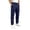 10Dark Blue87, variant on WERYOUNG Boys Girls Cargo Pants Elastic Drawstring Waist Straight Leg Trousers Kids Loose Fit Back To School Pants 5-6 Years