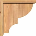 thumbnail image 3 of 7 1/2"W x 14"D x 14"H Ridgewood Smooth Corbel w/Backplate, Western Red Cedar, 3 of 9