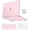 Blush, variant on MOSISO MacBook Neo 13 Inch Case A3404 2026 Release Matte Clear Hard Shell with Reinforced Corners