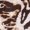 BROWN, variant on Women's Zebra Leopard Print Maxi Dress with Side Slits