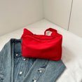 thumbnail image 3 of Bolso De Hombro Bolso Hobo para mujer Moda Harajuku para mujer Oxford con monedero (Rojo), 3 of 8