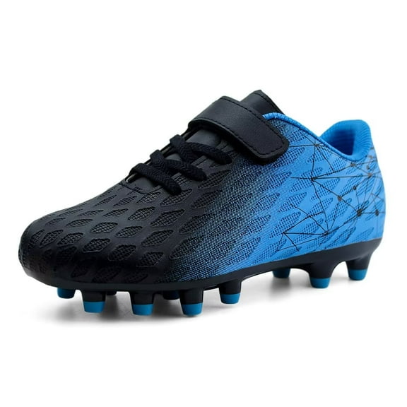 Yunkctuk Boys and Girls Hard Grass Anti Slip Football Shoes Children's Outdoor Football Sports Shoes Boys and Girls Durable Football Shoes.