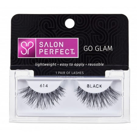 (2 Pack) SALON PERFECT GLAMOUROUS LASH 614 (Best Makeup To Sell In A Salon)