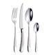 thumbnail image 1 of Monstrate Juego de cubiertos Premium de acero inoxidable, 24 pack/lote, aspecto elegante para una experiencia gastronómica lujosa Mostrada, 1 of 6