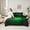 Green Black, variant on Manfei Basketball Sport 7-Piece Bedding Comforter Set,Boy Ball Game King Bedding Sets,Orange Brown White Bed Sheets For Kids,Super Cozy Room Decorative