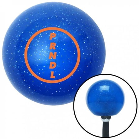 American Shifter Orange 2 Speed Blue Metal Flake Shift Knob with M16 x 1.5 Insert Shifter Auto Brody